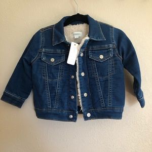 Net Gymboree Sherpa lined Jean jacket